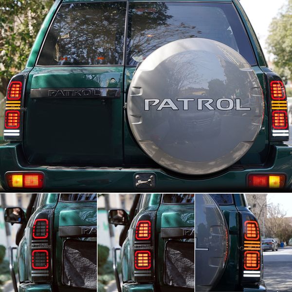

car assembly tail light rear turn signal light brake lamp for nissan patrol y61 gu 2005 2006 2007 2008 2009 2010 2011 2012-2022
