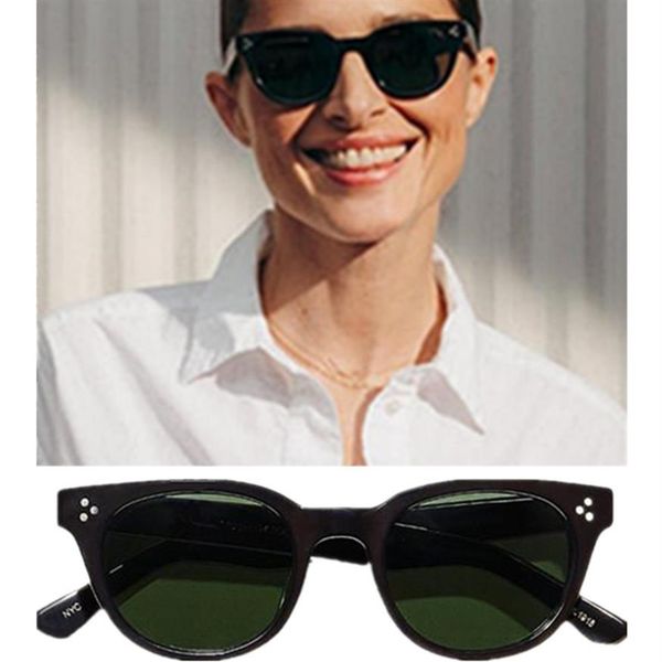 

design euro-am polarized sunglasses 48-22-145 vid driving goggle for prescription imported italy plank fullrim johnny depp 2710, White;black