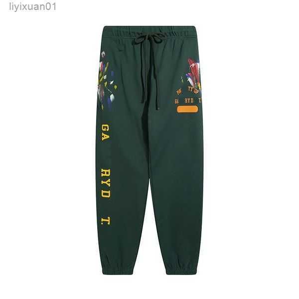 

designer galleries mens depts jeans dept pants sweatpants speckled classic letters print men's women's couple loose versatile casu, Blue