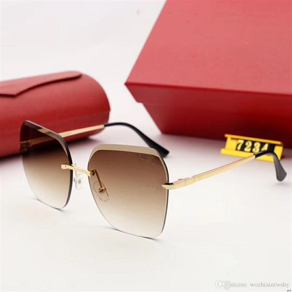 

designer sunglasses luxury sunglasses fashion brand for man glass driving uv400 adumbral with box color optional 95u, White;black