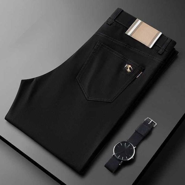 

men casual pants tb war horse embroidered trousers burb designer mens business suit pantses loose sweatpants 4xl 5xl6cnk, Black