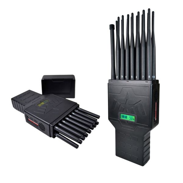 

world first handheld 5g cell phone signal jamm er, Silver