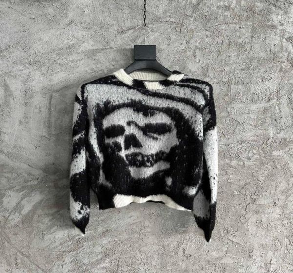 

21fw autumn winter italy paris sweater letter sweatshirt crewneck pullover high street men women fashion hoodie a01084134733, White;black