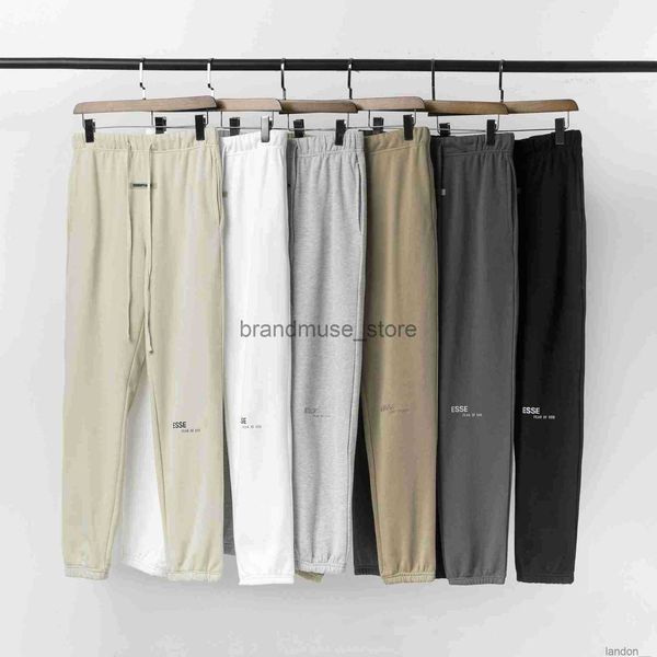 

mens pants mens autumn pants joggers fears womens of long god cotton luxury essentials sweatpant jogging reflective casual trouser botton sw, Black