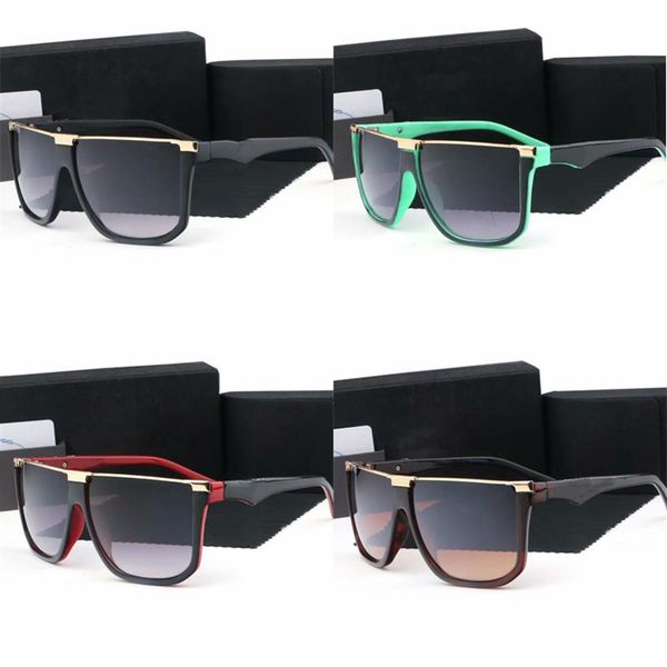 

new mens designer sunglasses women luxury sun glasses p plated square frame brand retro polarized fashion goggle highly quality ey2871, White;black