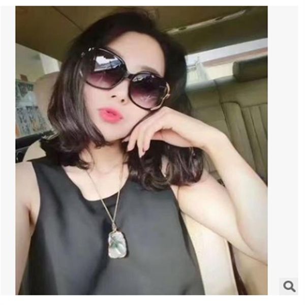

whole-fashion brand designer sunglasses channel luxury oversized frame sun glasses for women 858 women sunglass with package254e, White;black