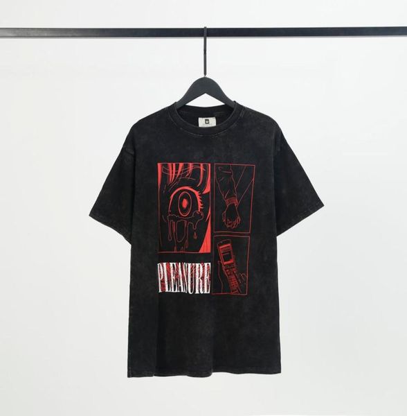 

men039s plus tees fashion short sleeve washed vintage tshirt half sleeve9054284, Black;brown