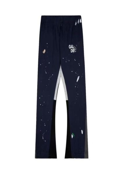 

men039s pants yes depte color block letter splash star print boys039 and girls039 fashion pants casual3742294, Black