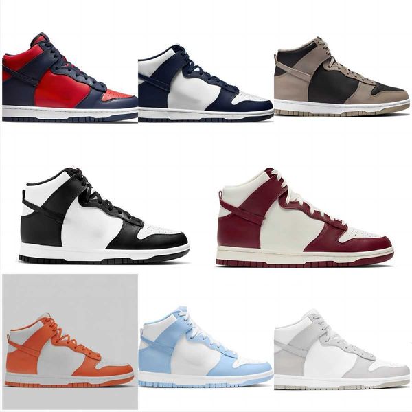 

casual shoes high designer trainers sneakers pon dust green sail grey fog with box running sneaker panda men women panda unc syracuse michig