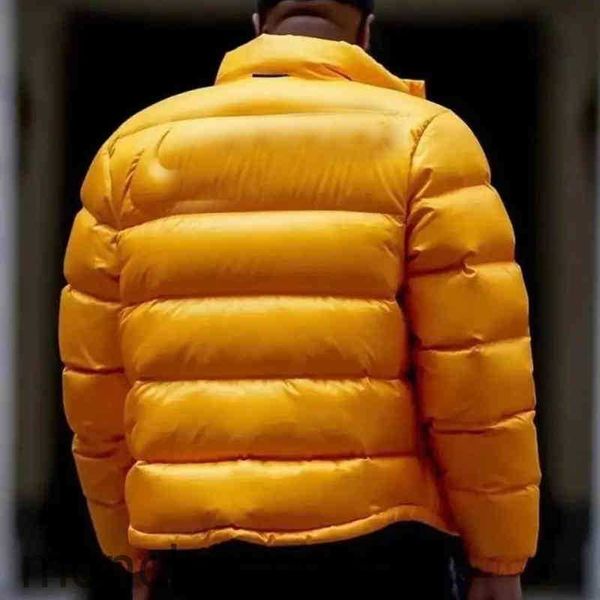 

winter yellow down jacket men's nocta designer down coat back big thickened bread jacket men and women fashion warm, Black