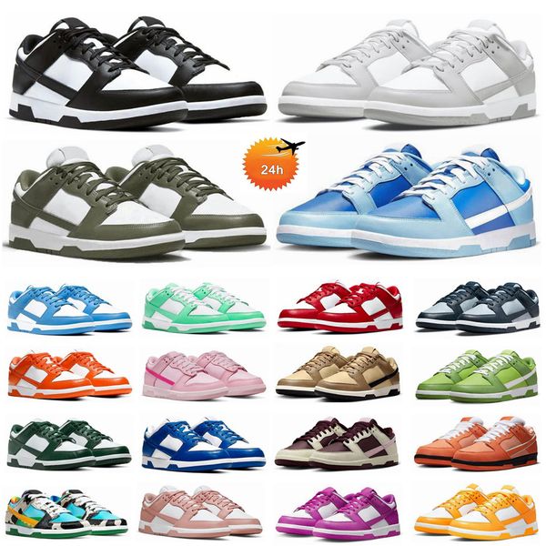 

designer casual shoe mens low panda running shoes black white triple pink university red unc rose whisper medium olive gai womens sports sne