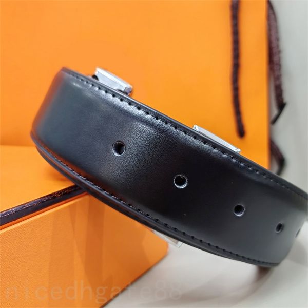 

smooth luxury belts for women designer cinto black brown belt calfskin soft trendy popular formal ceinture solid color mens belt famous buck