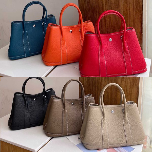 

original party garden tote bags for women online store new leather garden bag fashion first layer cowhide womens versatile large capacity wi
