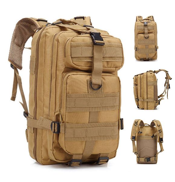 

school bags 30l outdoor military backpack 600d nylon waterproof tactical rucksack sport travel camping hiking trekking fishing hunting 23081