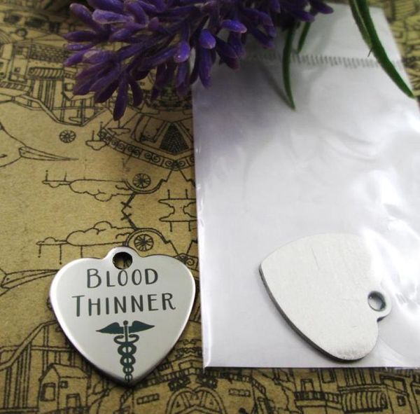 

40pcsquotblood thinner medicalquotstainless steel charms more style for choosing diy charms pendants for necklace8924963, Bronze;silver