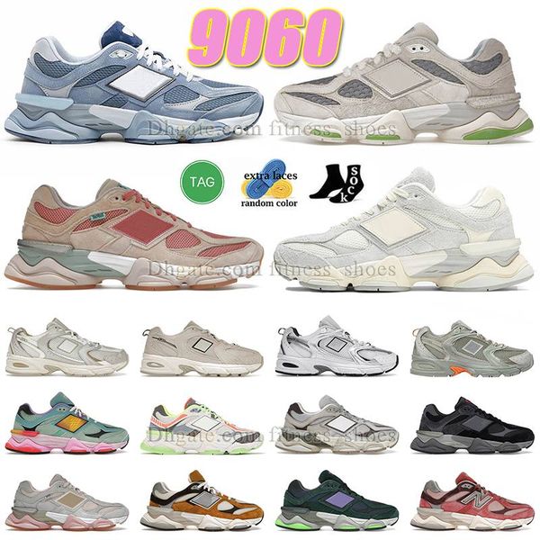 

new 9060 barbie pink cloud white running shoes mens womens 9060s glow driftwood brick and wood desginer trainer balnce bakance blance decemb
