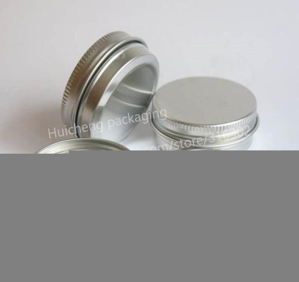 

50 x 30g aluminum jar 30 gram metal cream jar 1 oz silver aluminum tin 30 g metal cosmetic container5405969