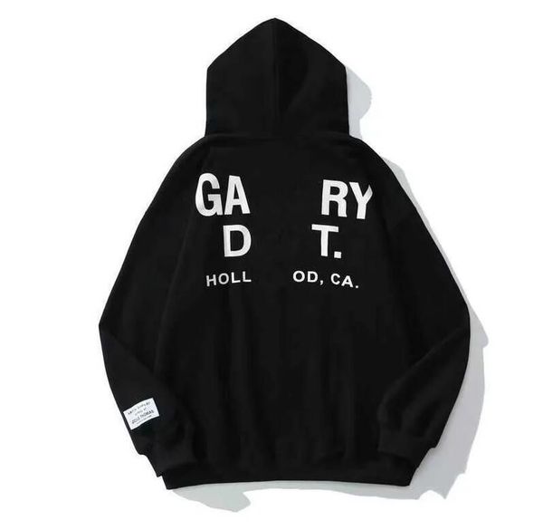 

hoodies women mens designer hoodie mens hoodie designer gary painted used letters printed loose casual fashion men and women designer hoody, Gray