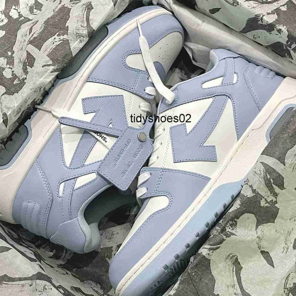 

2023 fashion brand off men's panda little white shoes arrow leather breathable low sports women's thick sole, Black