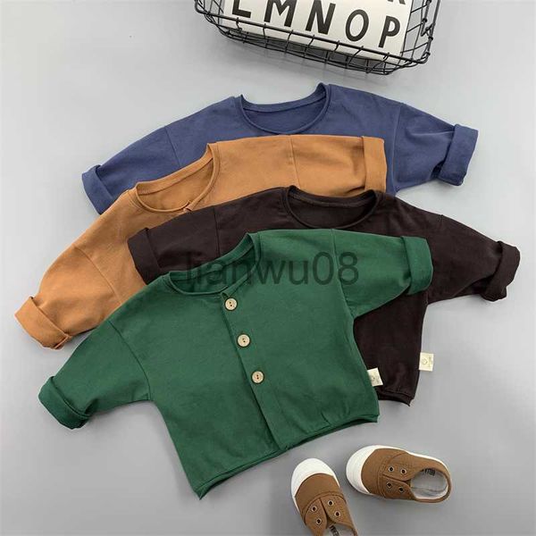 

pullover baby boy grils knit cardigan toddler sweater infant coat solid color fashion cute infant boy knitted jacket lz173 x0818, Blue