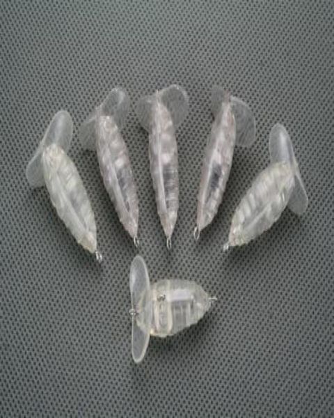

20pcs unpainted fishing lures jointed crankbait bodies 33g04512726