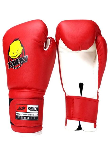 

child 1 pair durable boxing gloves cartoon sparring kick fight gloves training fists pu leather boxing gloves277o4804417
