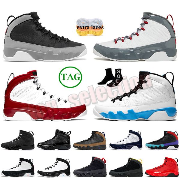 

mens basketball shoes jumpman 9 9s for men powder blue olive concord fire red university blue gym red space jam red unc bred platform sports
