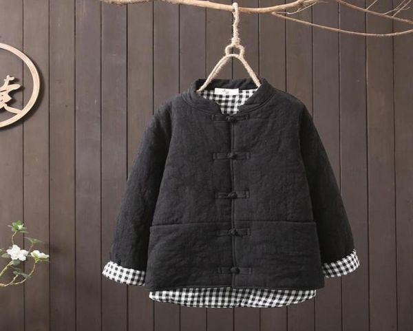 

ethnic clothing female autumn and winter clothes retro cotton linen outwear chinese style women jacket tang suit femme 118614611345, Red