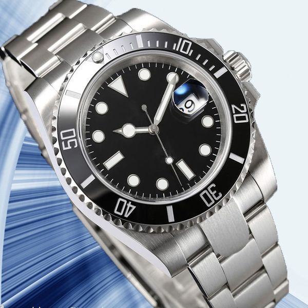 

mens watches 3135 3235 movement watch mechanical watches ceramic bezel luminous sapphire waterproof fashion designer wristwatches sub style, Slivery;brown