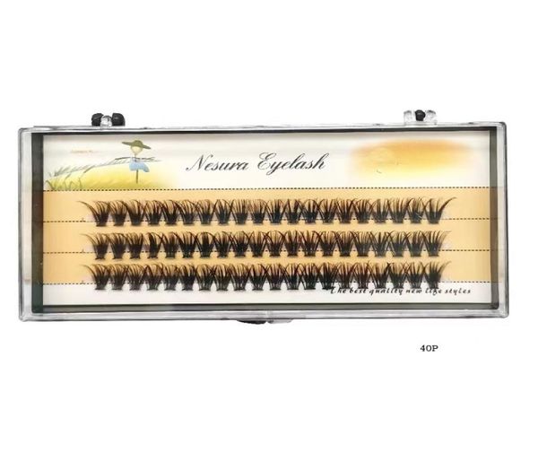 

40 p lashes cluster graft false eyelashes 8910111213141516mm individual 10p20p30p40p clusters makeup single cluster hai2276192