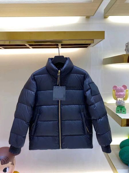 

winter canadian waterproof down jacket men's fur collar parker white duck coat fashion men and women couple moose casual edition warmth, Black