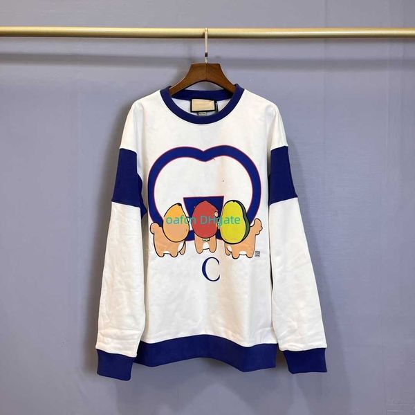 

men's hoodie sweatshirt designer hoodie sweater men's sweater pure cotton round neck hooded fashion letter printing men's kaw, Black