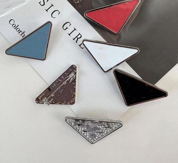 

european and korean new letter brooch versatile mesh red glitter diamond clothing versatile accessories available in multiple colors, Gray