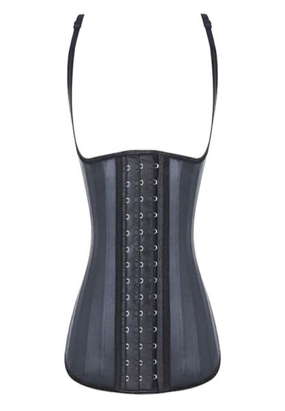 

corset body shaper 25 steel bones latex vest waist trainer slimming orthopedic belt modeling strap shapers 2201046911326