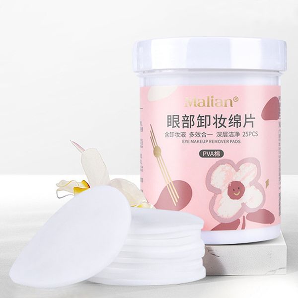 

malian eye makeup remover wipes deep cleansing towel cotton facial make up cotton pads for women in portable cartridge