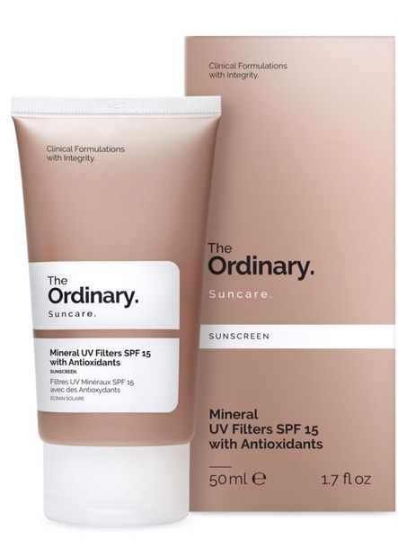 

the ordinary spf suncare mineral uv filters spf30 50ml cream