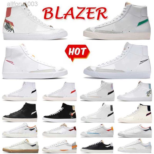 

mid 77 shoes blazer vintage blazers men women casual shoes black green multi color high pomegranate mens trainers designer platform sneakers