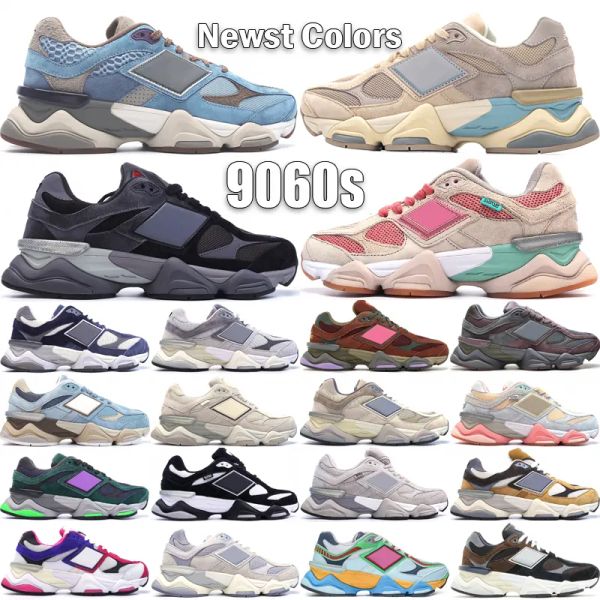 

9060 joe freshgoods men women running shoes suede 1906r designer penny cookie pink baby shower blue sea salt outdoor trail sneakers size 36-