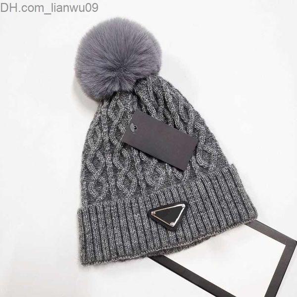 

beanie/skull caps fashion women winter beanies caps hats for female outdoor bonnet with real raccoon fur warm girl cap skull beanie hat z230, Blue;gray