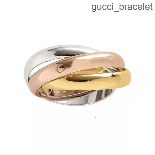 

fashion 3 in 1 designer ring 316l stainless steel rings jewelry for men and women, Silver
