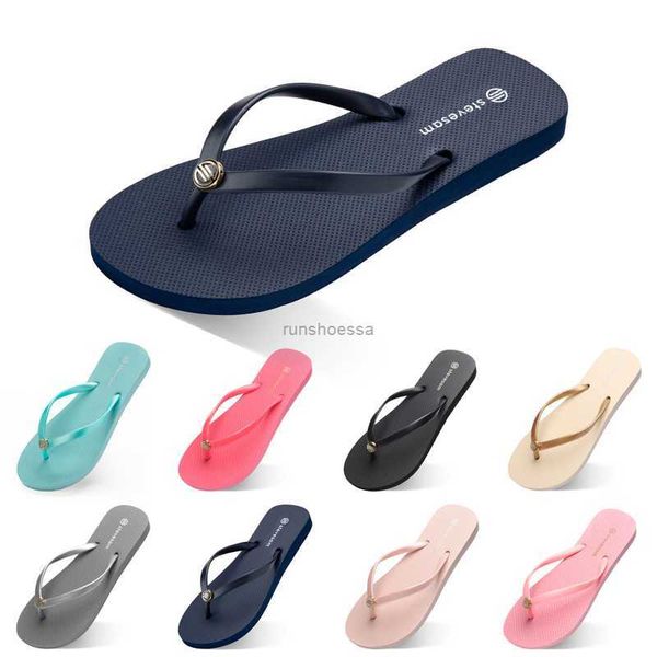 

flip triple slippers women shoes flops white black green yellow orange pink red womens summer home outdoor beach slide sport sneaker168 s