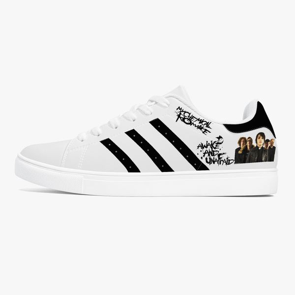 

classic simple cartoon portrait trendy fashion versatile casual shoes low cut shoes