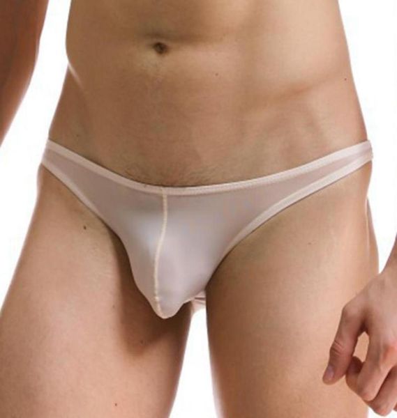 

underpants briefs men breathable comfort thin underwear ice silk bikini gstring low waist soft brief high elastic calzoncillosund4067839, Black;white