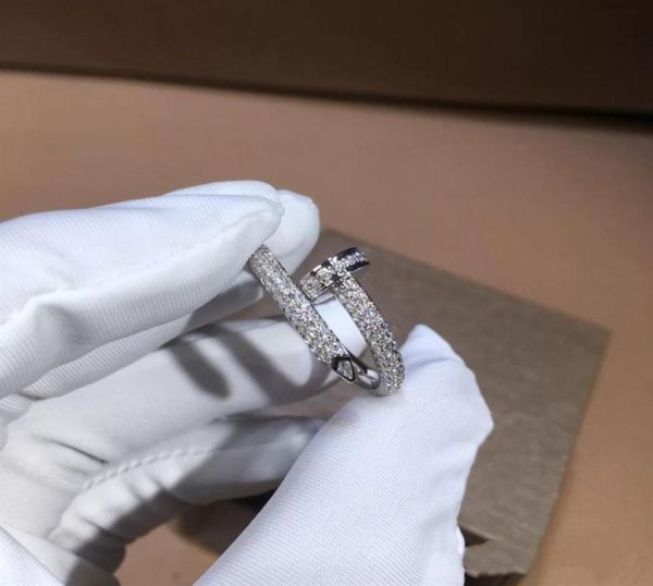 

69 gold silver color plated rings micro paved zircon fashion full stone rose ring for men women310s8654824
