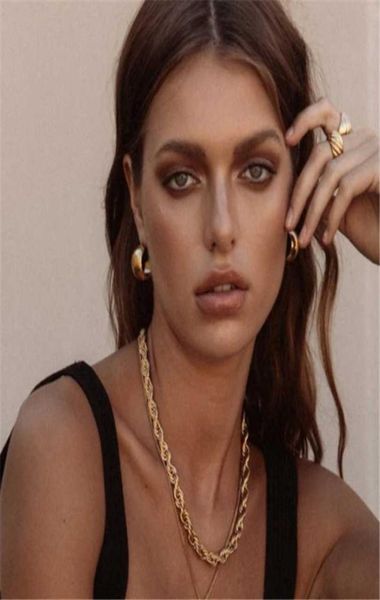 

titanium steel ed rope chain hip hop necklace stainless stackable short no fade pendant necklaces2259330, Silver