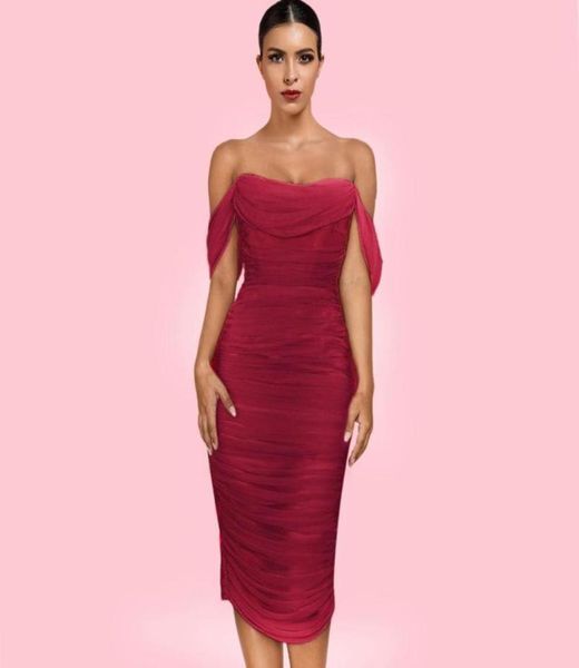 

ocstrade wine strapless mid sleeve over knee lace bodycon dress h0229wine9228237, Black;gray