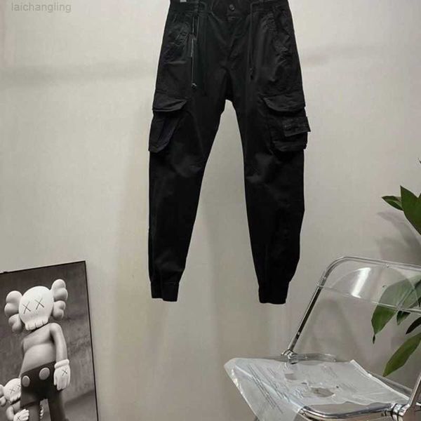 

mens stones patches island vintage cargo pants designer big pocket overalls trousers track pant sweaterpants leggings long sports2juz, Black