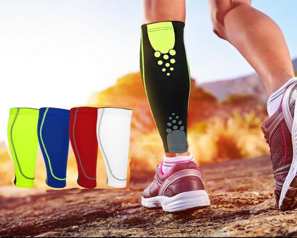 

2018 1pcs basketball football leg sleeves calf compression running cycling shin guards uvprotector soccer fitness calcetines8515602, Black;gray