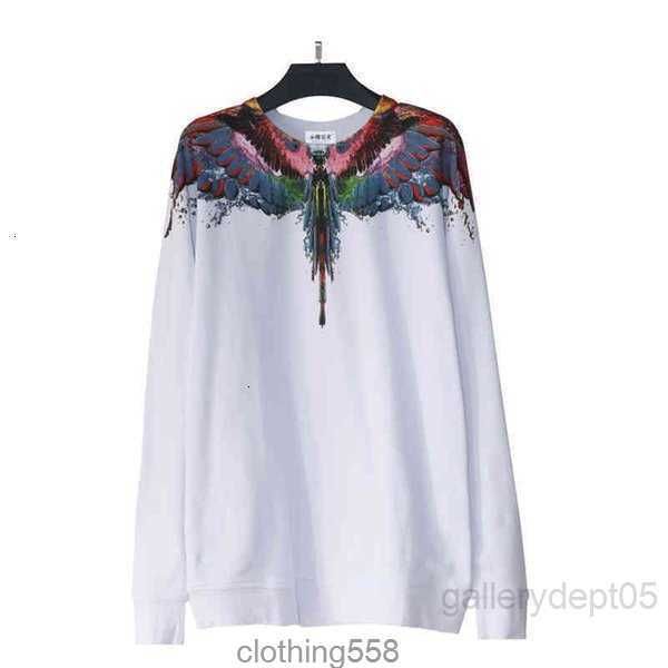 

mb wing sweater hoodie men's women's br large coat fashion hip hop long sleeve autumn and winter 87k61, Black