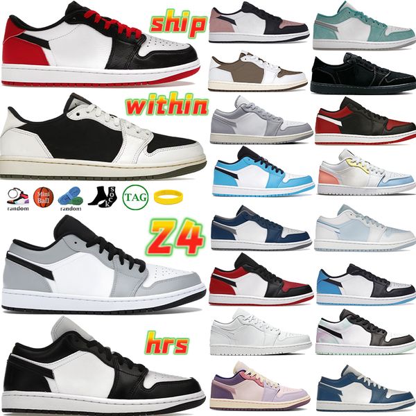 

men 1 basketball shoes 1s designer sneakers black toe medium olive light smoke grey panda 2023 se reverse ice blue tie-dye mens womens train